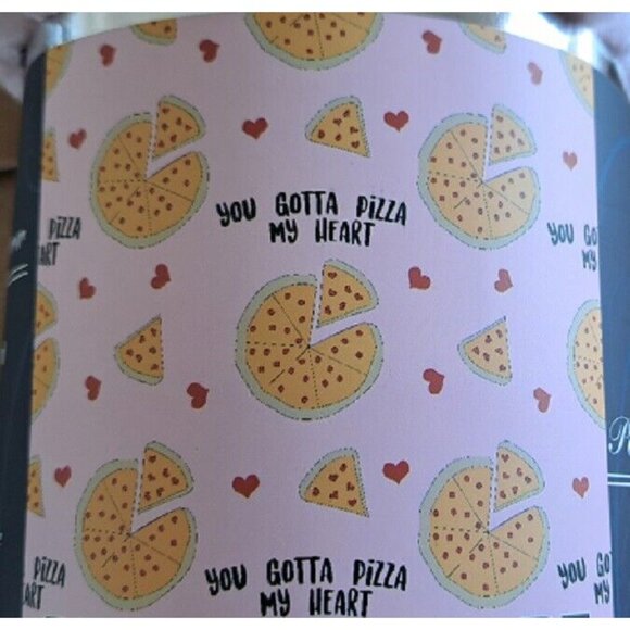 New Pizza My Heart Slice Plush Fleece Throw GIFT Blanket Pepperoni Pie 50x60 NIP - Picture 3 of 4